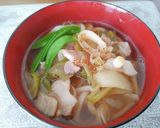 めんつゆのみ、鍋1つ！超簡単な肉うどん作り方6写真