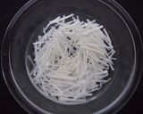 韓国風大根さっぱりサラダ作り方1写真