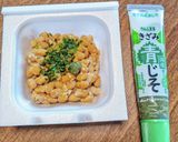 混ぜるだけ♪しそ海苔納豆作り方1写真