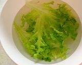 トレビスと生ハムのサラダ作り方3写真