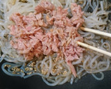 簡単！めちゃうま！しらたきのツナ卵炒め♪作り方4写真