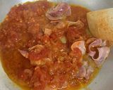豚ベーコンと香味トマトソースのパスタ作り方3写真