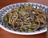 レンジで簡単♪長ネギツナのねりごまパスタ作り方6写真