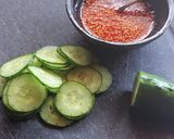 餃子の皮でカリカリおつまみ★旨辛韓国だれ作り方1写真
