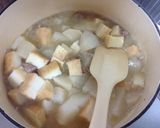 とろとろ~大根と厚揚げの旨塩そぼろ煮作り方6写真