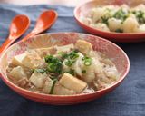 とろとろ~大根と厚揚げの旨塩そぼろ煮作り方7写真