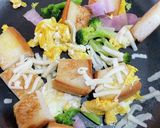 朝寝坊リカバー★スクランブルトースト作戦作り方10写真