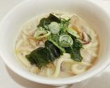 節約☆きのこと白菜の豆乳うどん作り方4写真
