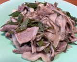 豚肉のキノコたっぷりサッパリヘルシー炒め作り方4写真