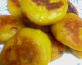 北海道☆かぼちゃだんごのバター焼き☆作り方4写真