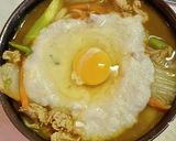 白菜たっぷり・山かけ月見カレーうどん作り方6写真