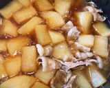 豚バラ大根の煮物作り方6写真