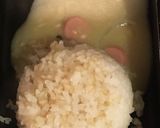 オムシチュー　クリームシチューオムライス作り方3写真