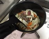 ブタキムラーメンの汁の雑炊作り方1写真