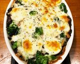 あまりビーフシチューのスパゲティグラタン作り方4写真