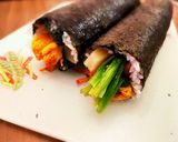 恵方巻きにも♡韓国の太巻き寿司キンパ作り方11写真