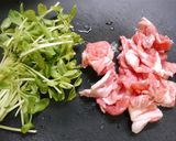 レンジで簡単！ラーメンの肉野菜炒め作り方2写真
