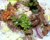 タイ風ビーフサラダ(ナムトック)作り方5写真