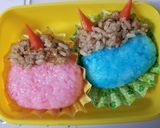 ♪節分キャラ弁♪赤鬼さん・青鬼さん♪作り方18写真