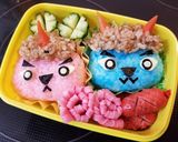 ♪節分キャラ弁♪赤鬼さん・青鬼さん♪作り方23写真
