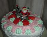１８㎝丸型（クリスマスケーキ）作り方12写真