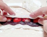 適当！簡単！本格的！いちご大福で恵方巻作り方5写真