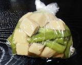 高野豆腐といんげん(冷凍可)作り方1写真