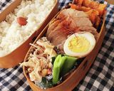 弁当★レンジ簡単★エノキ梅カリカリナッツ作り方10写真