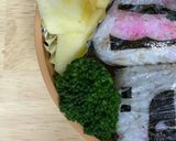 お家のおにぎり 弁当 〜ピンクの屋根〜作り方4写真
