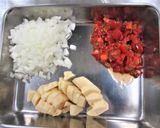 【新島学校給食】なすミート作り方2写真