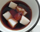 苦甘コーヒーお汁粉(モチ入り)作り方1写真