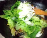 ナス、ベーコンの炒め(他の野菜もプラス)作り方6写真