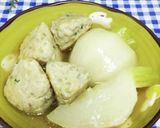 かぶと手作り肉団子の餡かけ作り方12写真