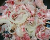 簡単！激ウマ！豚こま玉ねぎのオイマヨチー作り方3写真