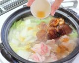 白菜大量消費☆焼ビーフンでピエンロー鍋作り方5写真