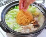 白菜大量消費☆焼ビーフンでピエンロー鍋作り方7写真