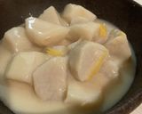 新潟・定番の「いもみそ」　白みそ仕立て♪作り方6写真