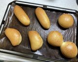 自家製酵母のパン：基本のバンズパン作り方18写真