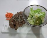 まいたけときゃべつのバター醤油炒め作り方1写真