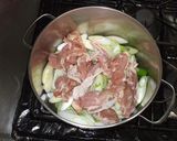ねぎ鶏スープ煮♪簡単手足体の冷えに薬膳作り方4写真