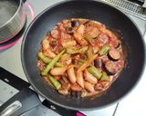 ナスとししとうのトマトソース煮込み作り方4写真