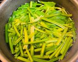ほうれんそうの茎で🇰🇷ピリ辛ナムル作り方4写真