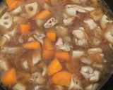 鶏と根菜の煮物作り方4写真