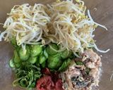 もやしとサバ缶の梅肉和え作り方5写真
