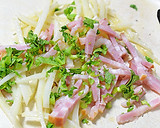 大根の皮とベーコンのペペロンチーノ風♪作り方5写真