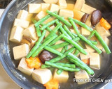 高野豆腐といんげんのほっこり煮物作り方4写真