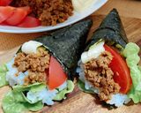 手巻きタコライス作り方4写真
