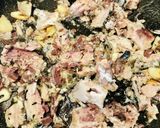 菜の花とサバ缶のガーリックレモンパスタ作り方3写真
