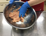 【新島学校給食】もち米しゅうまい作り方3写真