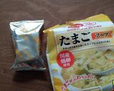 即席たまごスープで超簡単！オートミール粥作り方1写真